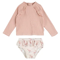 Flamingo 2pc Swimsuit 2-5