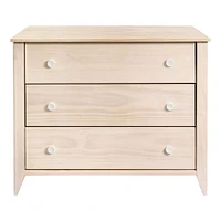 Sprout 3-Drawer Changer Dresser - Washed Natural / White
