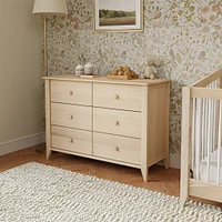 Commode 6 Tiroirs Sprout - Naturel Lavé