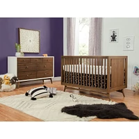 Couchette Convertible 3 en 1 Peggy - Noyer