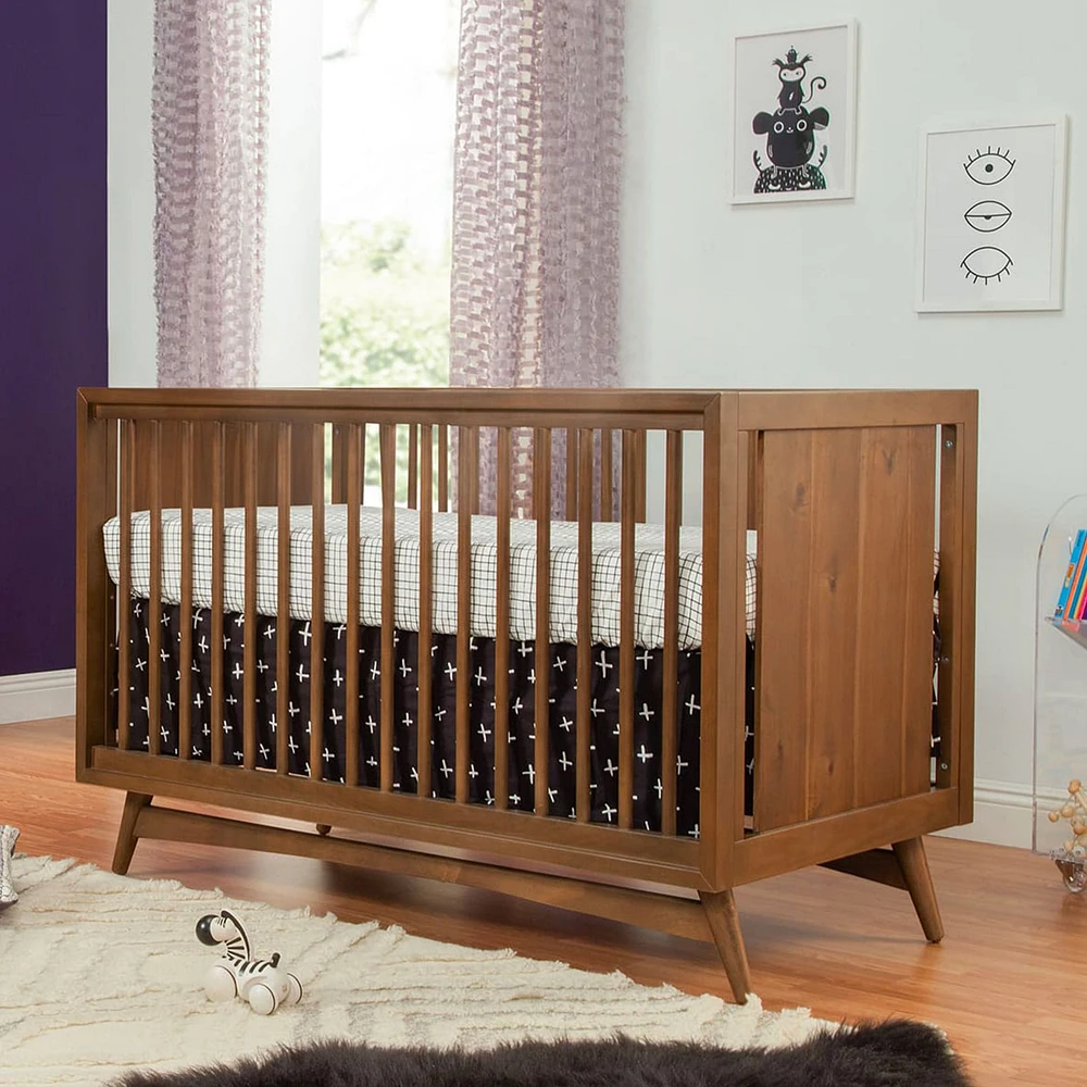Couchette Convertible 3 en 1 Peggy - Noyer