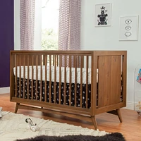 Couchette Convertible 3 en 1 Peggy - Noyer