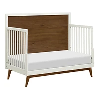 Couchette Convertible 4 en 1 Palma - Blanc Chaud / Noyer