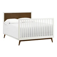 Couchette Convertible 4 en 1 Palma - Blanc Chaud / Noyer