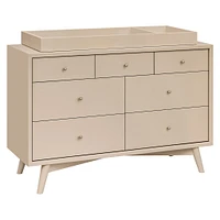 Palma 7-Drawer Double Dresser -Taupe