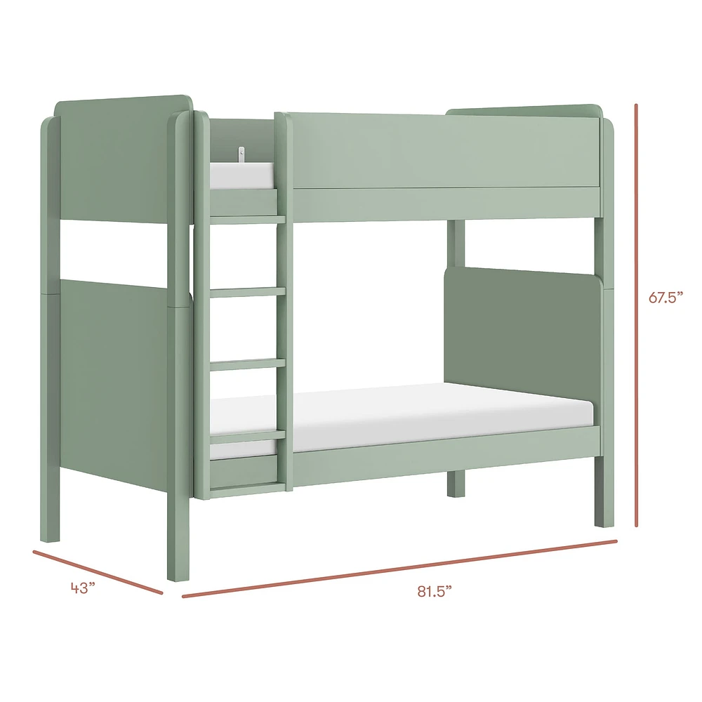 TipToe Bunk Bed  - Taupe