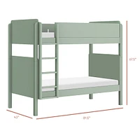 TipToe Bunk Bed  - Taupe