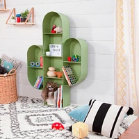 Cactus Bookcase - Sage Green