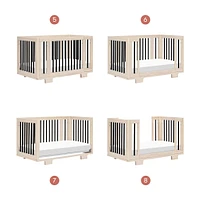 Yuzu 8-in-1 Convertible Crib