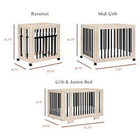 Yuzu 8-in-1 Convertible Crib