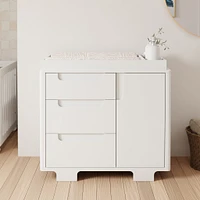 Yuzu 3-Drawer Changer Dresser - White