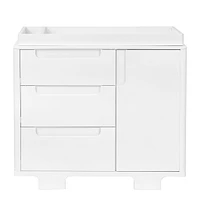Yuzu 3-Drawer Changer Dresser - White