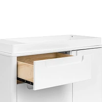 Yuzu 3-Drawer Changer Dresser - White