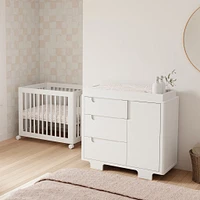 Yuzu 3-Drawer Changer Dresser - White