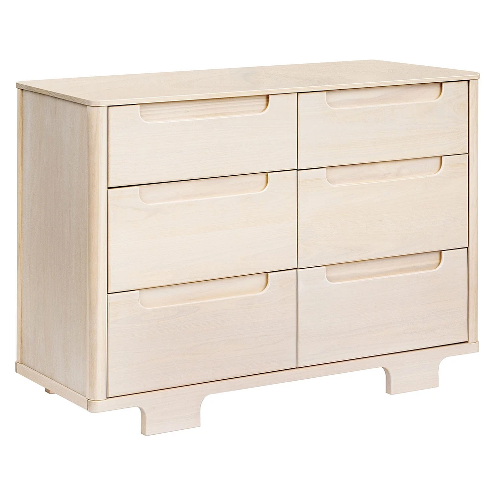 Commode 6 Tiroirs Yuzu - Naturel lavé