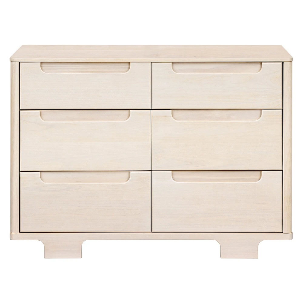 Commode 6 Tiroirs Yuzu - Naturel lavé