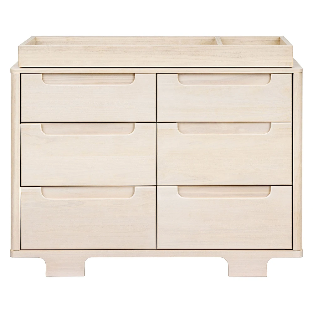 Commode 6 Tiroirs Yuzu - Naturel lavé