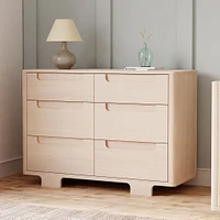Commode 6 Tiroirs Yuzu - Naturel lavé
