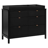 Bondi 6-Drawer Assembled Dresser - Black
