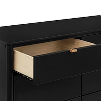 Bondi 6-Drawer Assembled Dresser - Black