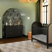 Bondi 6-Drawer Assembled Dresser - Black
