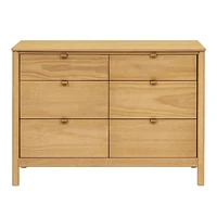 Commode 6 Tiroirs Bondi - Miel