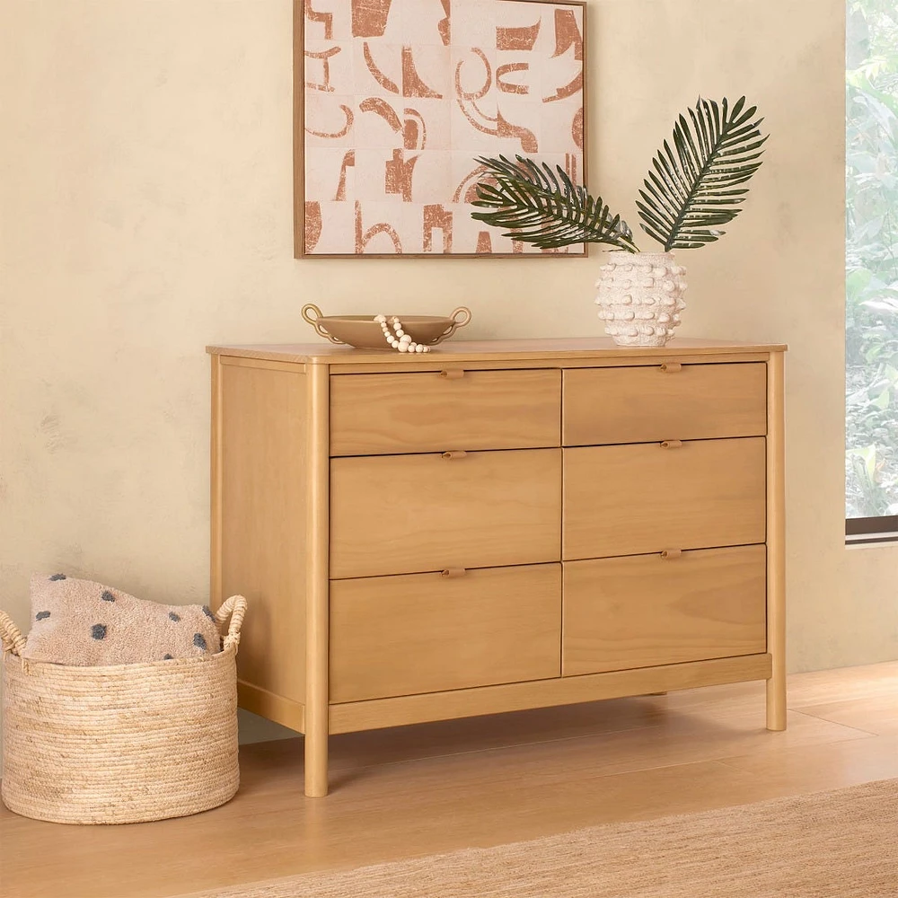 Commode 6 Tiroirs Bondi - Miel