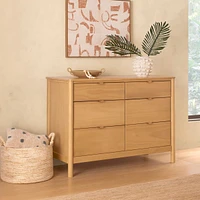 Commode 6 Tiroirs Bondi - Miel