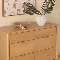 Commode 6 Tiroirs Bondi - Miel