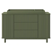 Pogo Tambour Assembled Dresser - Olive