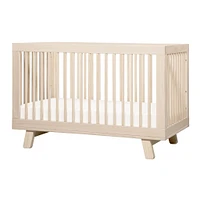 Hudson 3-in-1 Convertible Crib - Washed Natural