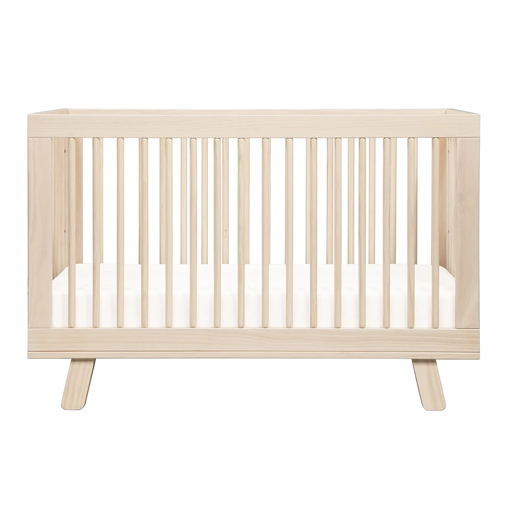Hudson 3-in-1 Convertible Crib - Washed Natural