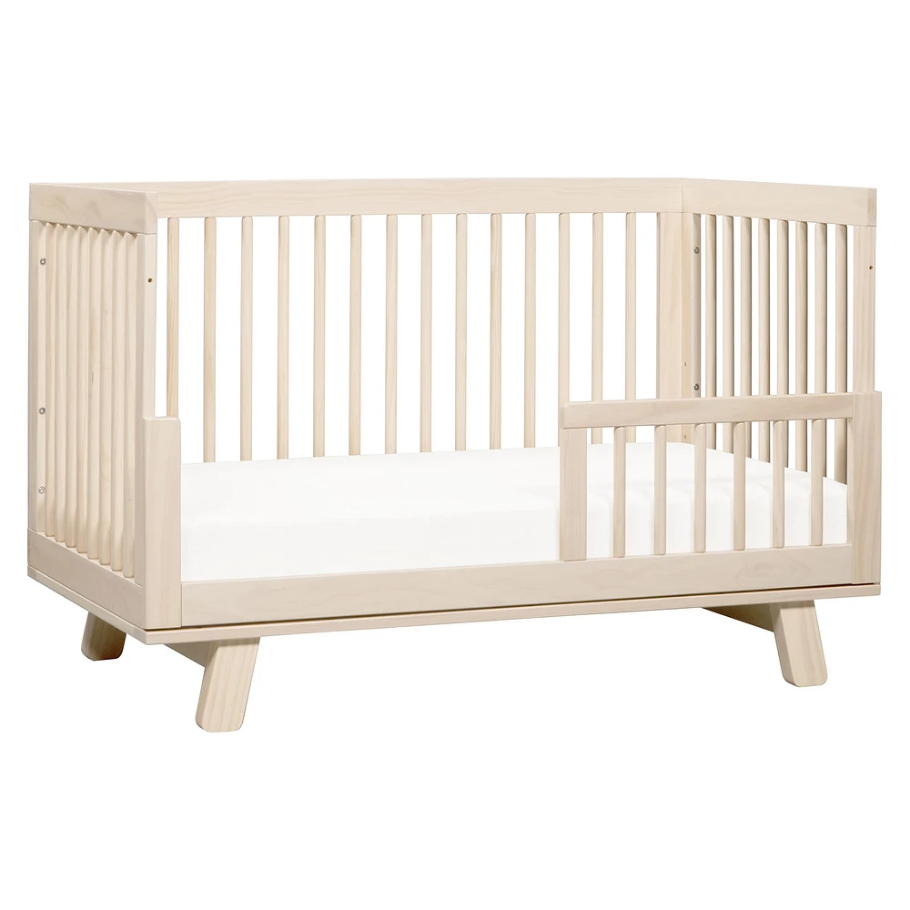 Hudson 3-in-1 Convertible Crib - Washed Natural