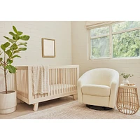 Hudson 3-in-1 Convertible Crib - Washed Natural