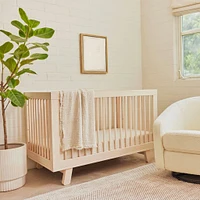 Hudson 3-in-1 Convertible Crib - Washed Natural