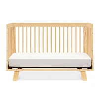 Hudson 3-in-1 Convertible Crib with Toddler Bed Conversion Kit - Natural Finish