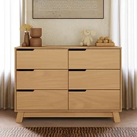 Commode 6 Tiroirs Hudson -Miel