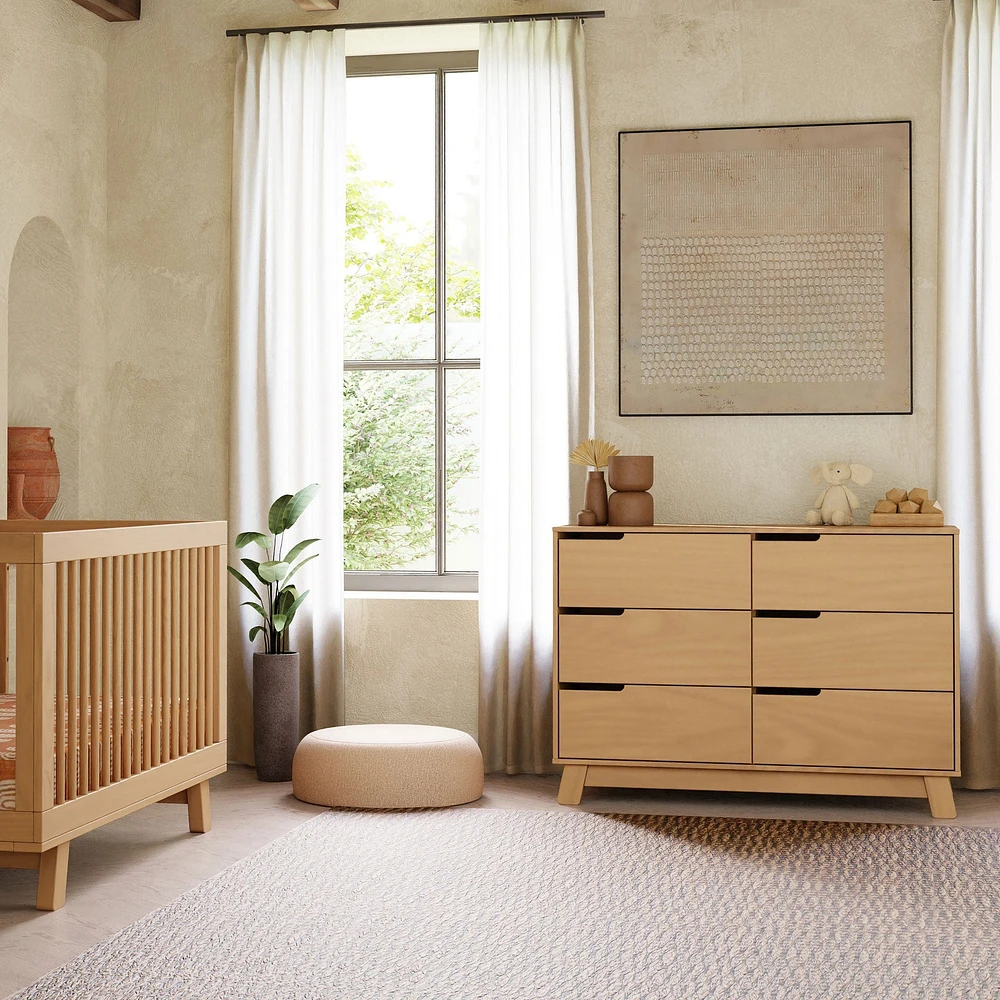 Commode 6 Tiroirs Hudson -Miel
