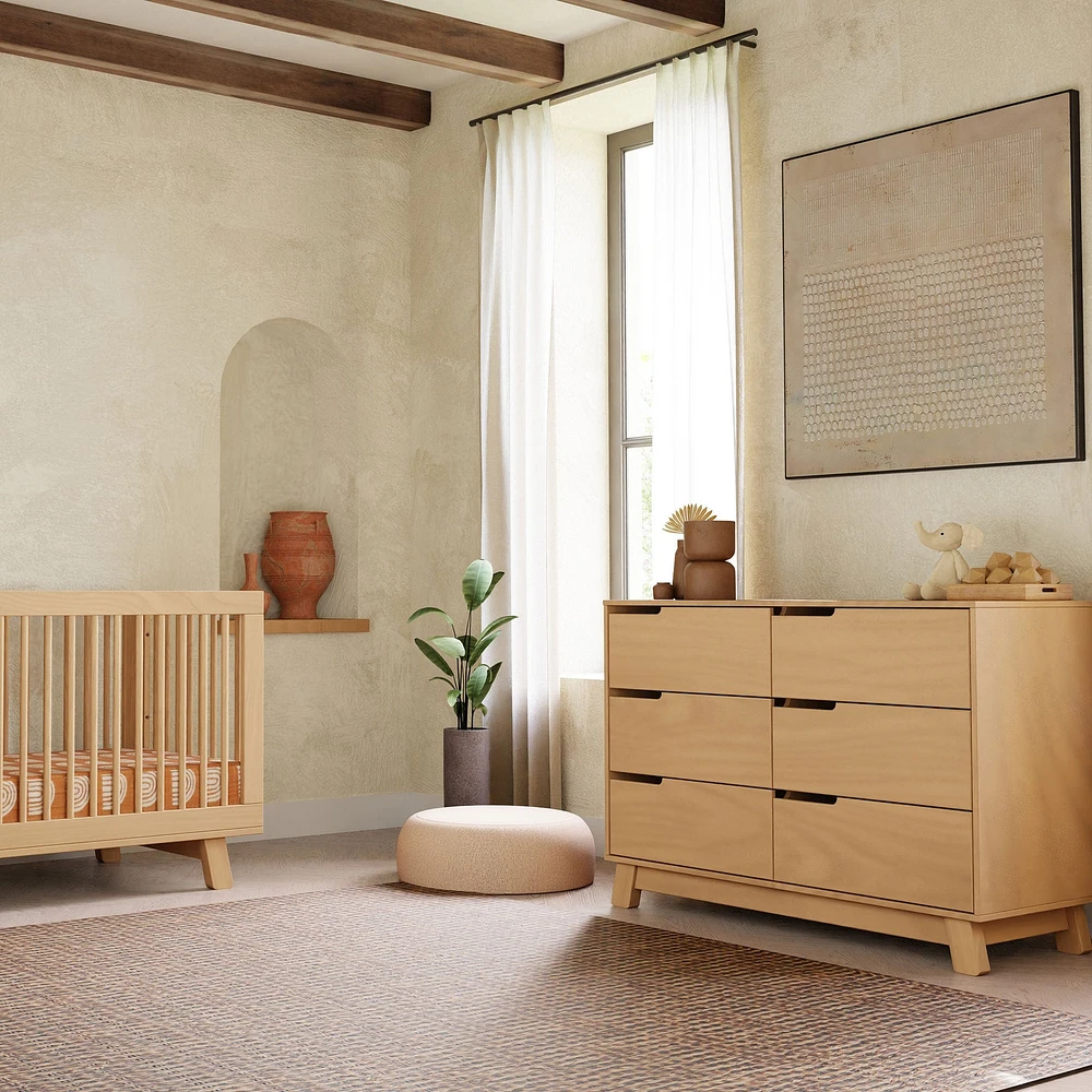 Commode 6 Tiroirs Hudson -Miel