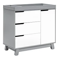 Hudson 3-Drawer Changer Dresser with Removable Changing Tray