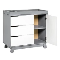 Hudson 3-Drawer Changer Dresser with Removable Changing Tray