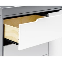 Hudson 3-Drawer Changer Dresser with Removable Changing Tray