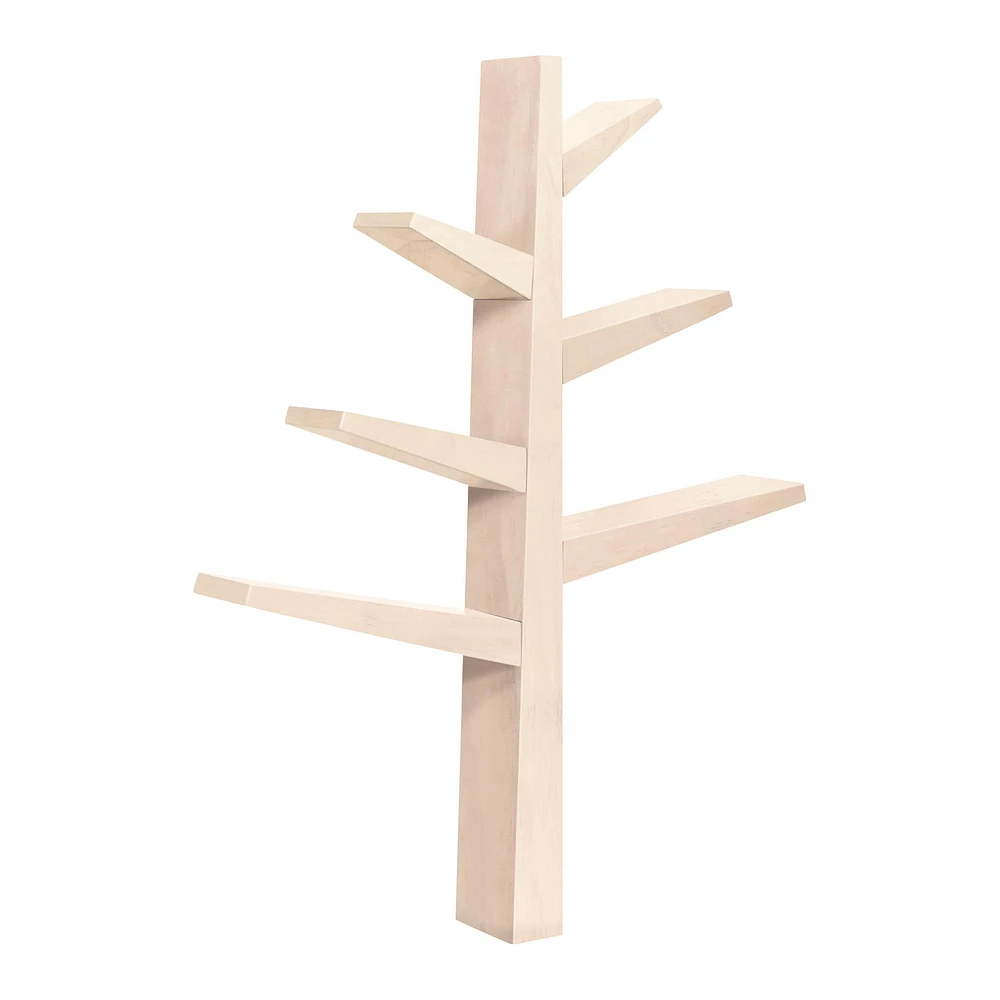 Spruce Tree Bookcase - Washed Natural Finish