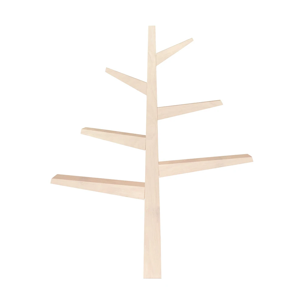 Spruce Tree Bookcase - Washed Natural Finish