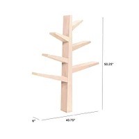 Spruce Tree Bookcase - Washed Natural Finish