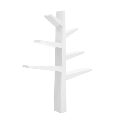 Spruce Tree Bookcase - White Finish