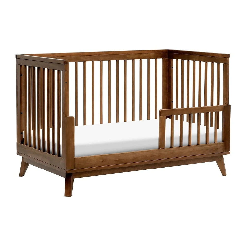 Scoot 3-in-1 Convertible Crib - Walnut