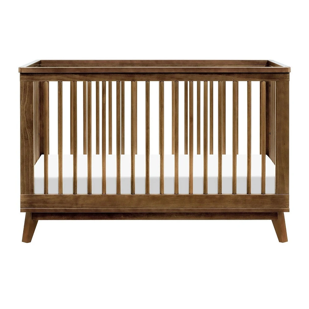 Scoot 3-in-1 Convertible Crib - Walnut