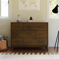 Commode 6 tiroirs Scoot - Noyer