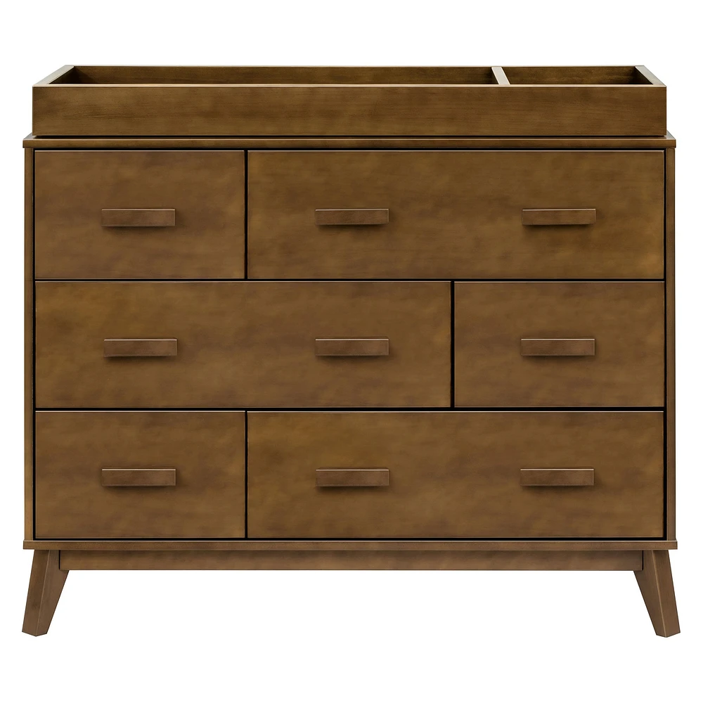 Commode 6 tiroirs Scoot - Noyer